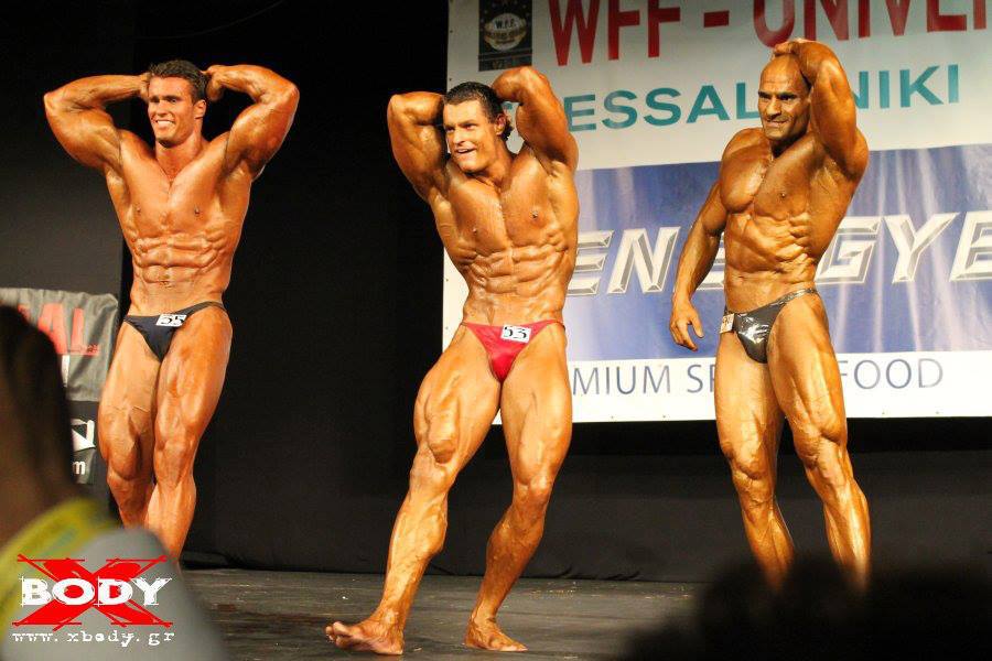 Klaus 'Serratus' Drescher - WFF Mr. Universe 2013